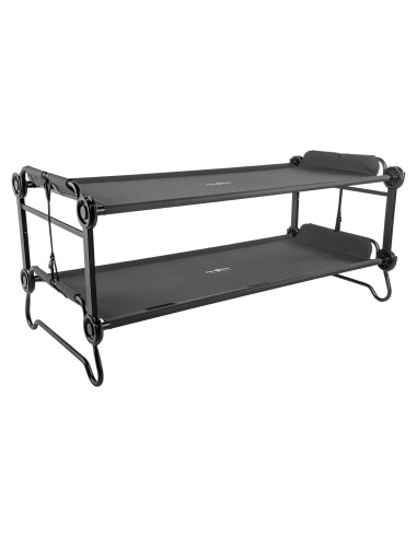 Cama Camping Literas Portátil Disc-O-Bed Negra 227 kg