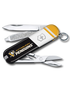 Cuchillo Suizo Victorinox Classic SD 7 Funciones NHL Pittsburgh