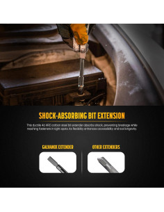 Extensor de Bits Multi-herramienta Galvanox BX202 - Negro 2