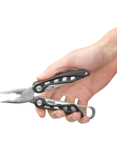 Multi-Herramienta 10-en-1 Sheffield Warren, Aluminio y Acero Inoxidable