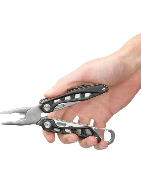 Multi-Herramienta 10-en-1 Sheffield Warren, Aluminio y Acero Inoxidable