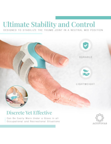 Soporte Ortopédico para Pulgar Activivas Izquierdo Grande