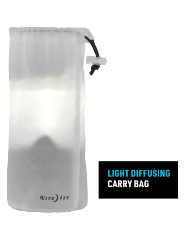 Linterna Nite Ize Radiant 400 Lúmenes para Camping - Negra