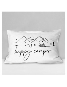 Funda de Almohada Decorativa Burosev 30x50 cm Flanela Rústica