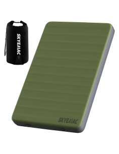 Colchoneta Autoinflable SKYEMAC Doble 198x140 cm 10 cm Espuma