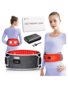 Masajeador de Espalda Inalámbrico Fusion Pain Solutions con Calor y Luz Roja