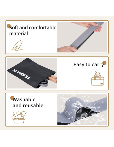 Correa de Estiramiento Teamaze JWKF0507ZH con 8 Asas y 2 Palos