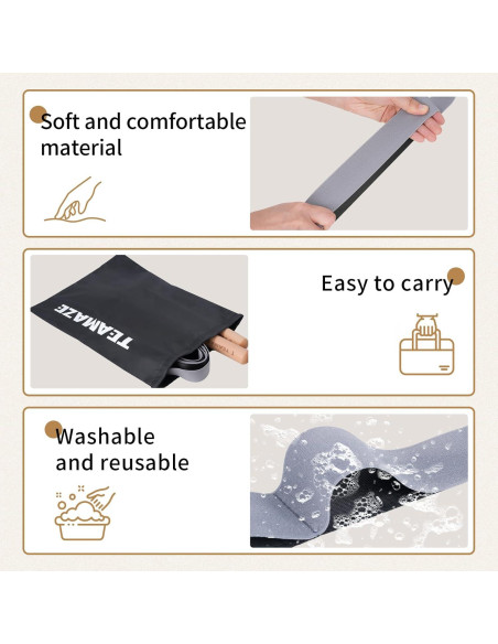 Correa de Estiramiento Teamaze JWKF0507ZH con 8 Asas y 2 Palos