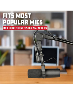 Soporte de Micrófono Gator Frameworks GFWMICBCBM0500 Negro 2