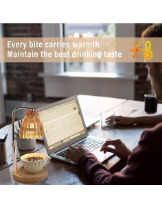 Lámpara Calentadora de Velas HALOFIVE GU10 50W Ajustable 2