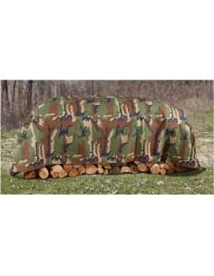 Lona de Camuflaje HQ ISSUE 1.83 m x 2.44 m Algodón Resistente 2