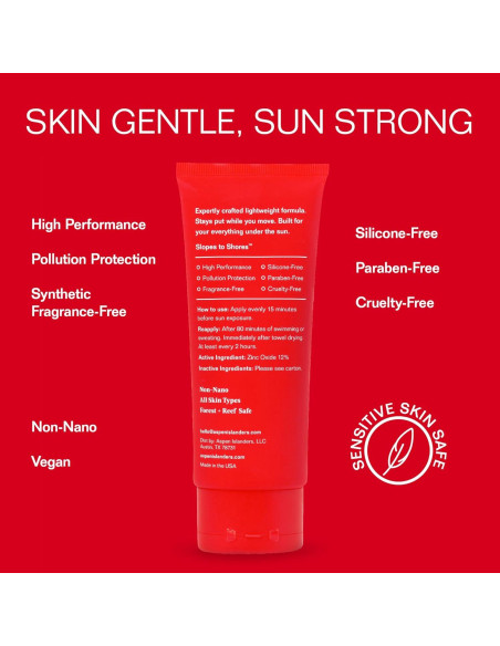 Protector Solar Mineral Deportivo SFP 50 Isleños de Aspen 100ml