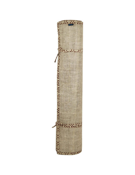 Alfombrilla de Yoga KHUSI de Cañamo Orgánico Extra Gruesa 178x66cm