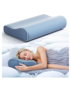 Almohada Cervical Forcanby FOR-P1091T Espuma Viscoelástica