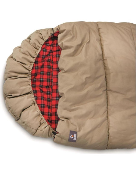 Saco de Dormir Guide Gear -30C, Lona, Camping, Invierno