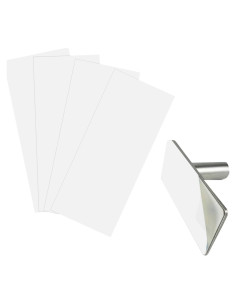 Tiras Autoadhesivas YeeBeny para Soporte de Toalla 8.51x3.99cm - Paquete de 4