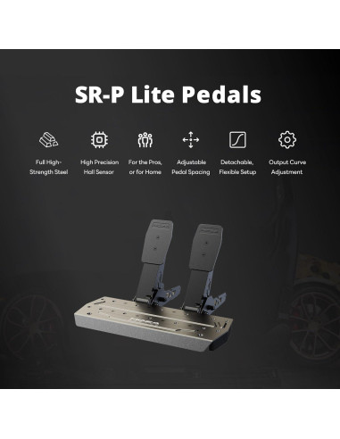 Kit Volante y Pedales MOZA R3 Licenciado Xbox y PC 3.9Nm