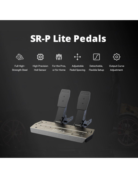 Kit Volante y Pedales MOZA R3 Licenciado Xbox y PC 3.9Nm