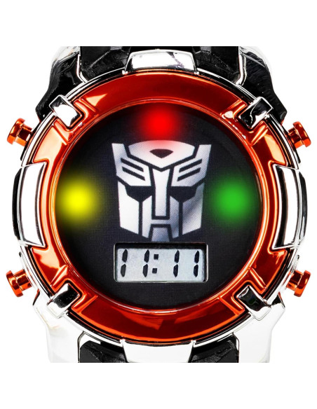 Reloj Digital LCD Accutime Transformers Autobot Niños