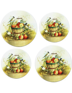 Cubiertas para quemadores de estufa eléctrica Reston Lloyd 4 piezas 2