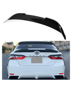 Alerón Trasero Duckbill Cuztom Tuning Negro Brillante para Toyota Camry 2018-2024