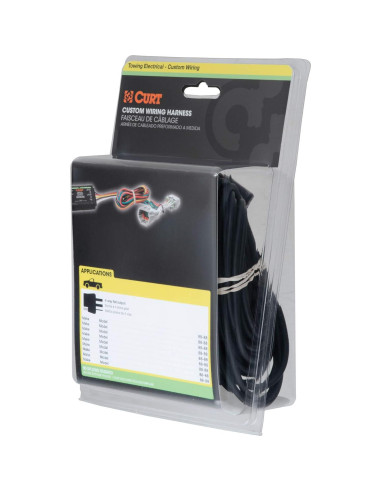 Arnés de Cableado CURT 56385 para Remolque Toyota Yaris 4 Pines