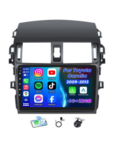 Estéreo de Coche Jufodrca para Toyota Corolla 2009-2013 8 Núcleos