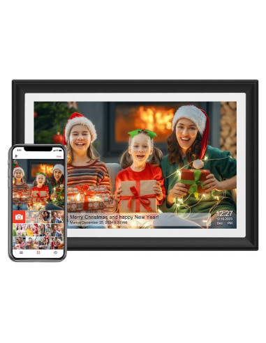 Marco de Fotos Digital Moonka 10.1" WiFi 32GB Pantalla HD