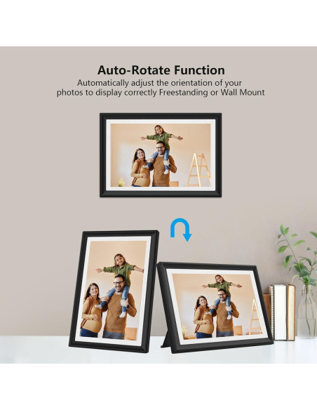 Marco de Fotos Digital Moonka 10.1" WiFi 32GB Pantalla HD