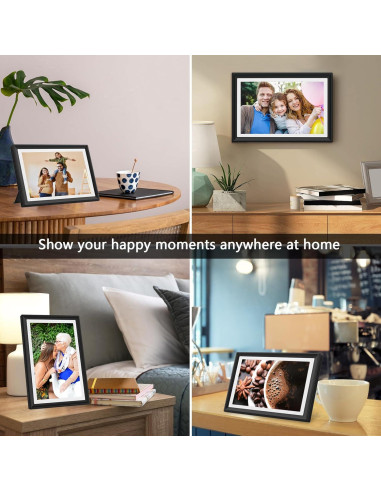 Marco de Fotos Digital Moonka 10.1" WiFi 32GB Pantalla HD