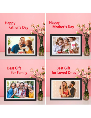 Marco de Fotos Digital Moonka 10.1" WiFi 32GB Pantalla HD