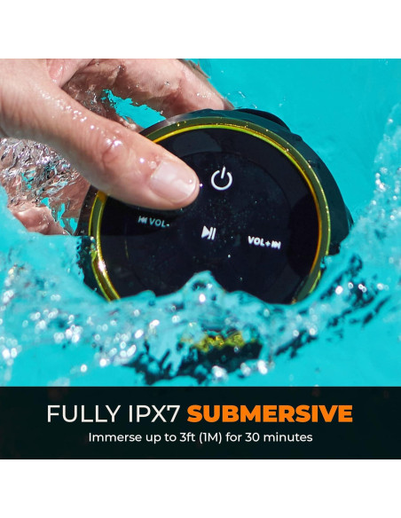 Altavoz Bluetooth iFox IPX7 Portátil Impermeable para Ducha Altavoz Bluetooth iFox IPX7 Portátil Impermeable para Ducha