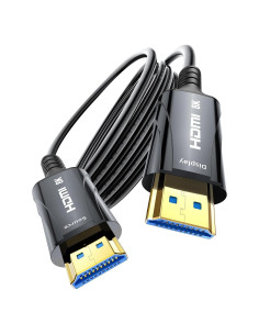 Cable HDMI Cratree 8K Fibra Óptica 6.1m 48Gbps Alta Velocidad
