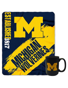 Paquete Manta y Taza de Café Boelter Michigan Wolverines