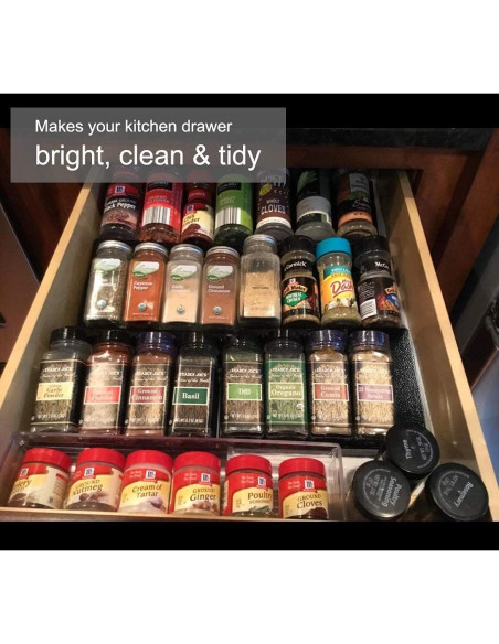Organizador Expandible de Cajón para Especias Artibear 6 Piezas