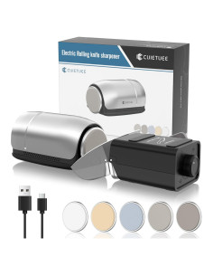 Afilador de Cuchillos Eléctrico CuieTuee SJ2402M con 5 Discos