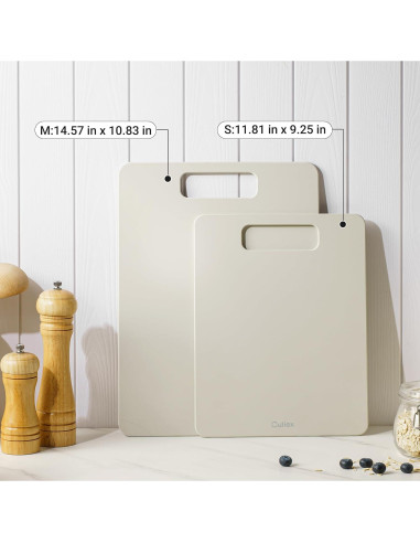 Juego de 2 Tablas de Cortar Culiex de Madera Ecológica