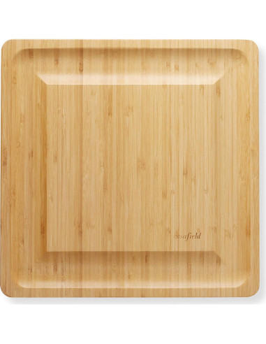 Juego de tabla de queso de bambú Casafield con utensilios