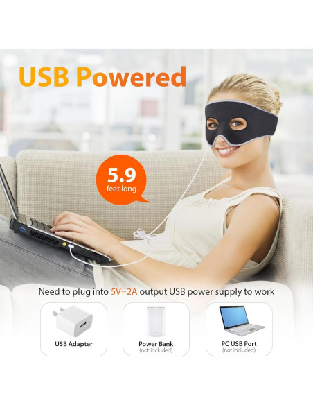 Máscara Térmica Comfheat para Alivio Sinusal y Migrañas