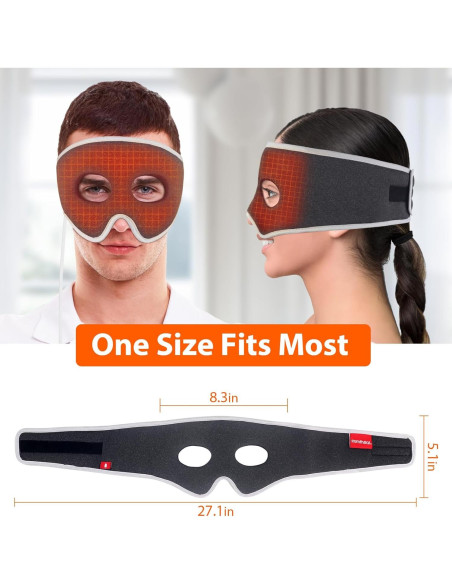 Máscara Térmica Comfheat para Alivio Sinusal y Migrañas