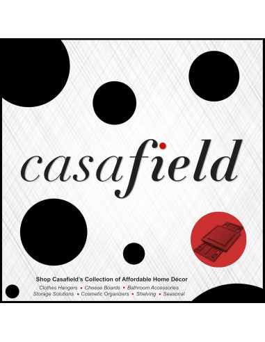 Juego de tabla de queso de bambú Casafield con utensilios