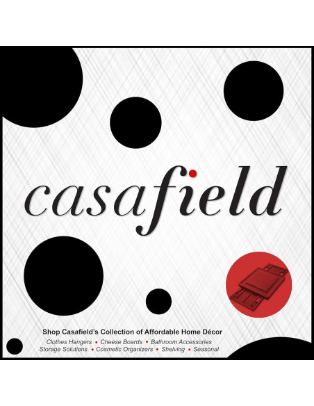 Juego de tabla de queso de bambú Casafield con utensilios