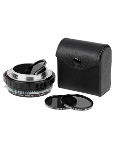 Adaptador Fotodiox DLX Stretch PK AF a L-Mount con Filtros