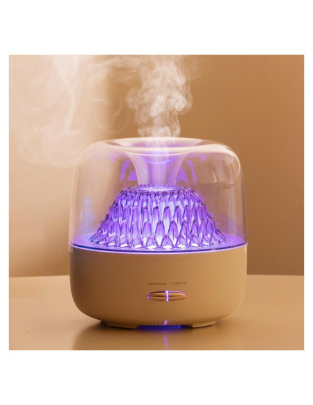 Difusor de Aceite Esencial KinYiLO 200ml Aromaterapia Blanco