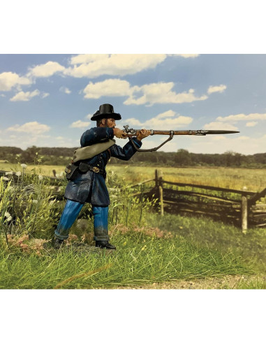 Soldado de Juguete W. Britain Guerra Civil Americana 6,03 cm