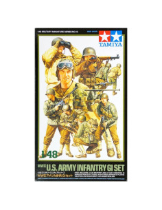 Kit de Modelismo Tamiya Infantería Ejército EE. UU. WWII 1/48