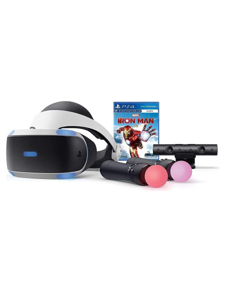 Paquete VR Sony PS4 PSVR Marvel Iron Man - Auriculares + Cámara + Controladores