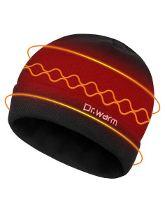 Gorro Calentado Dr.Warm Unisex Recargable 7.4V Invierno