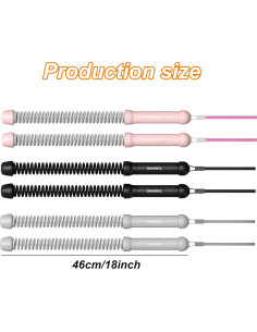 Cuerda de Entrenamiento Sin Cuerda YUSAVHO 1.7 kg Rosa Claro 2