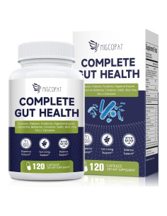 Suplemento Digestivo Probiotico Migcopat 120 Cápsulas 80 Mil Mrd CFU
